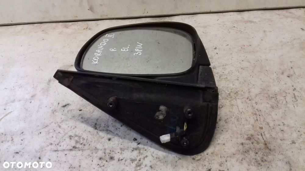 LUSTERKO PRAWE ELEKTRYCZNE 3 PIN SSANGYONG KORANDO 96- - 4