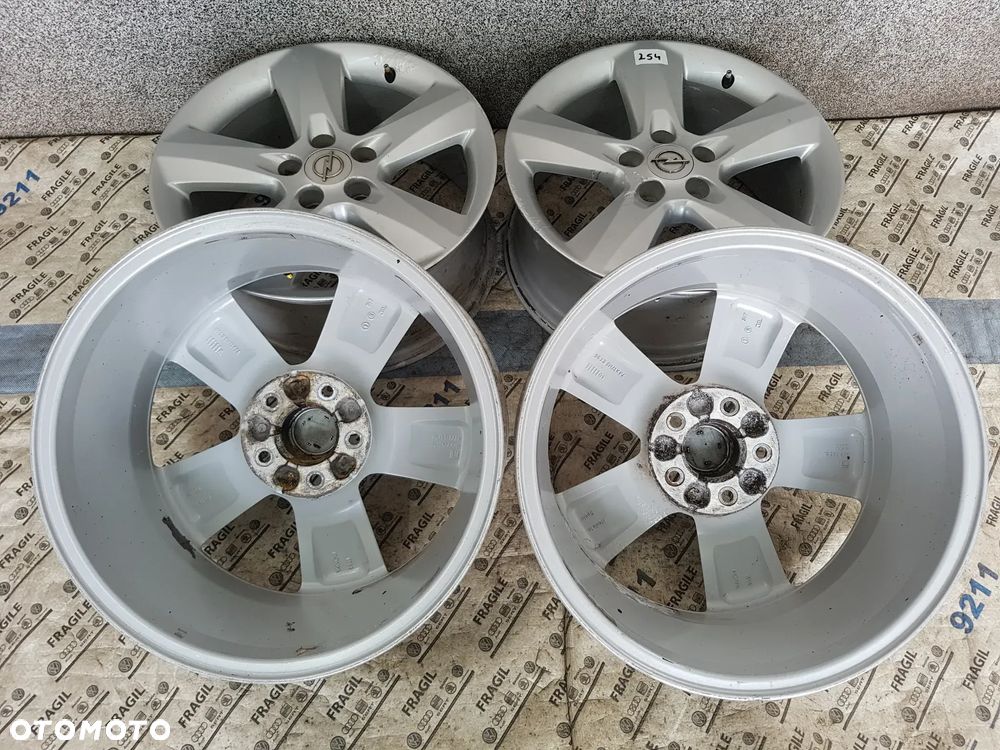 FELGI ALU ORYGINAŁ  OPEL  ZAFIRA B VECTRA C SIGNUM MERIVA ASTRA  5X110  7JX17 ET35 - 14