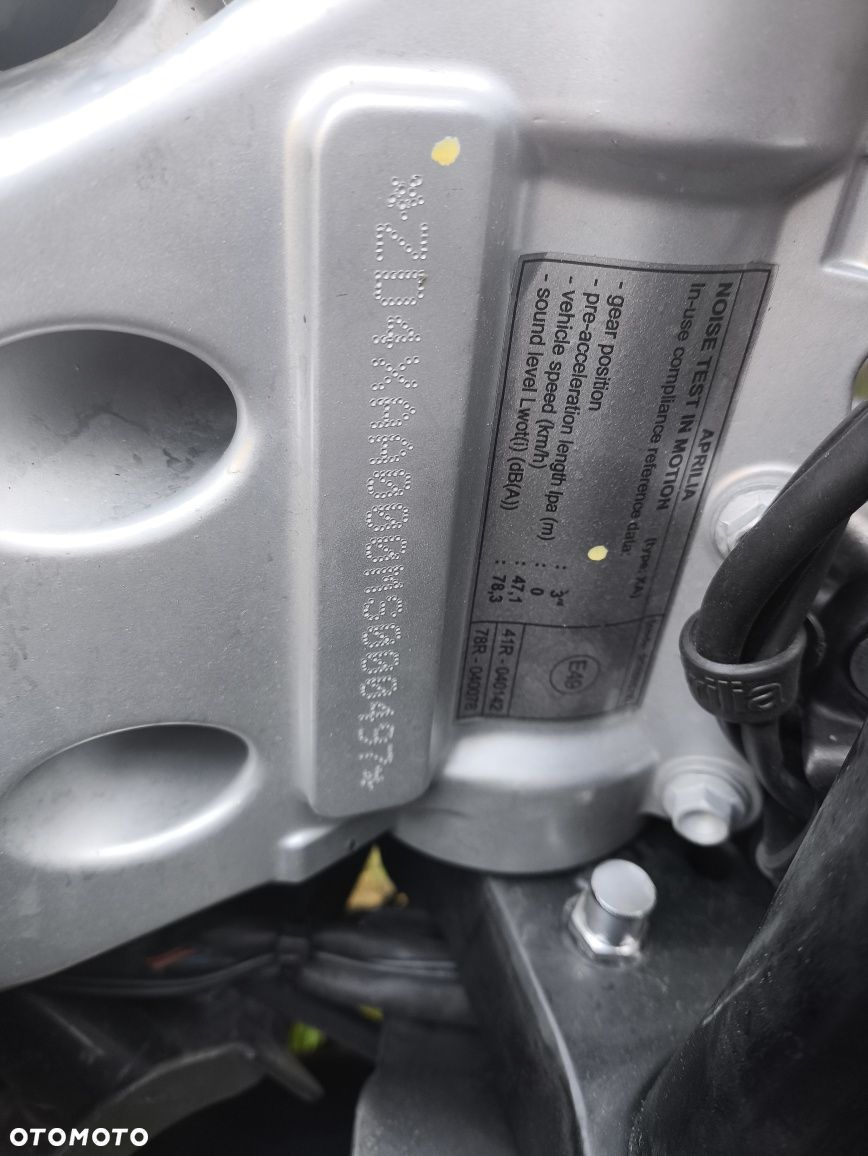Aprilia RS 125 rama dokumenty 2021 - 3