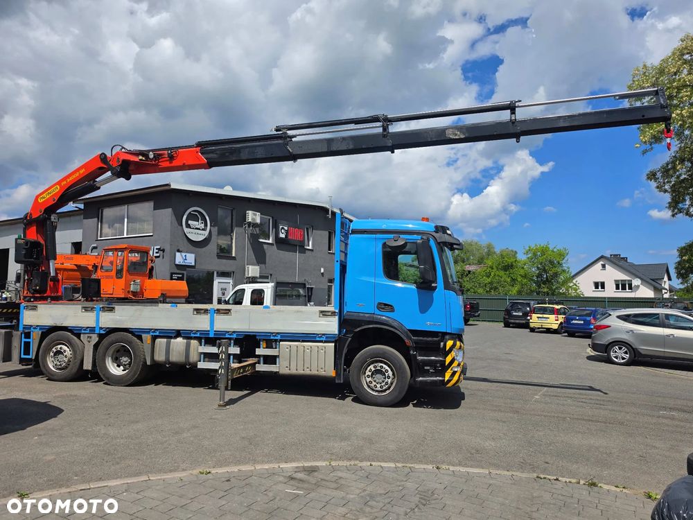 Mercedes-Benz ANTOS 6x2 oś skrętna , kontnery , PALFINGER 34002 - 8