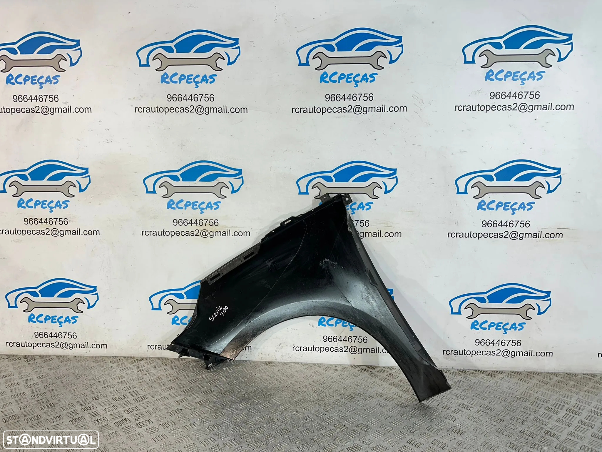 .Guardalamas Frente Frontal Esquerdo Direito Original Renault Scenic 3 631000010R 631010010R 2009 - 2016 - 15