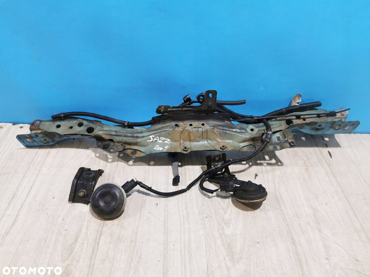 Honda Jazz III GE 08/11 wzmocnienie przednie pas górny zamek - 3