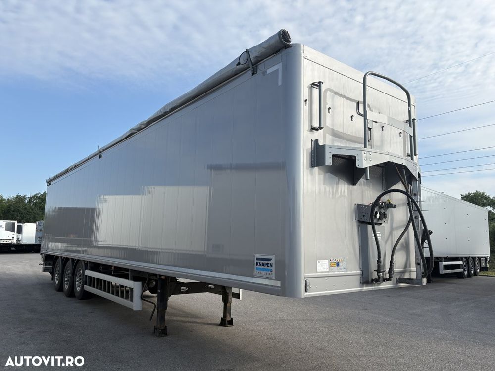 Knapen Trailers Walking Floor, axa viratoare, axa liftanta,7770 kg, factura externa - 7