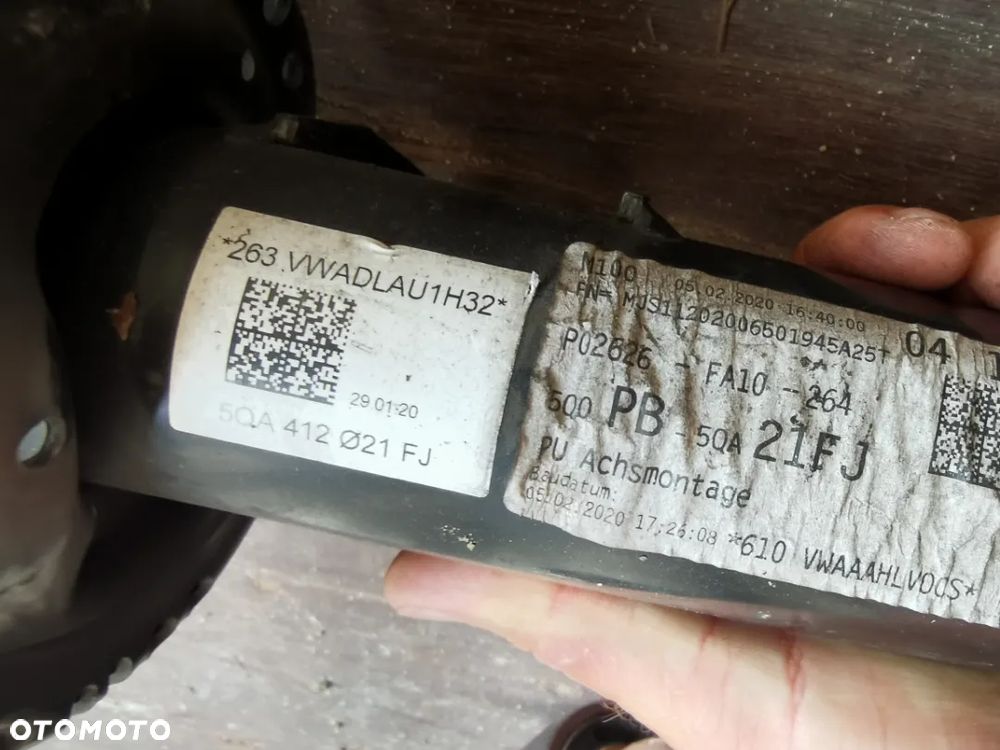 VW TOURAN 5T II15- ZWROTNICA AMORTYZATOR MCPHERSON 5Q4412021FJ 5Q0407257A - 3