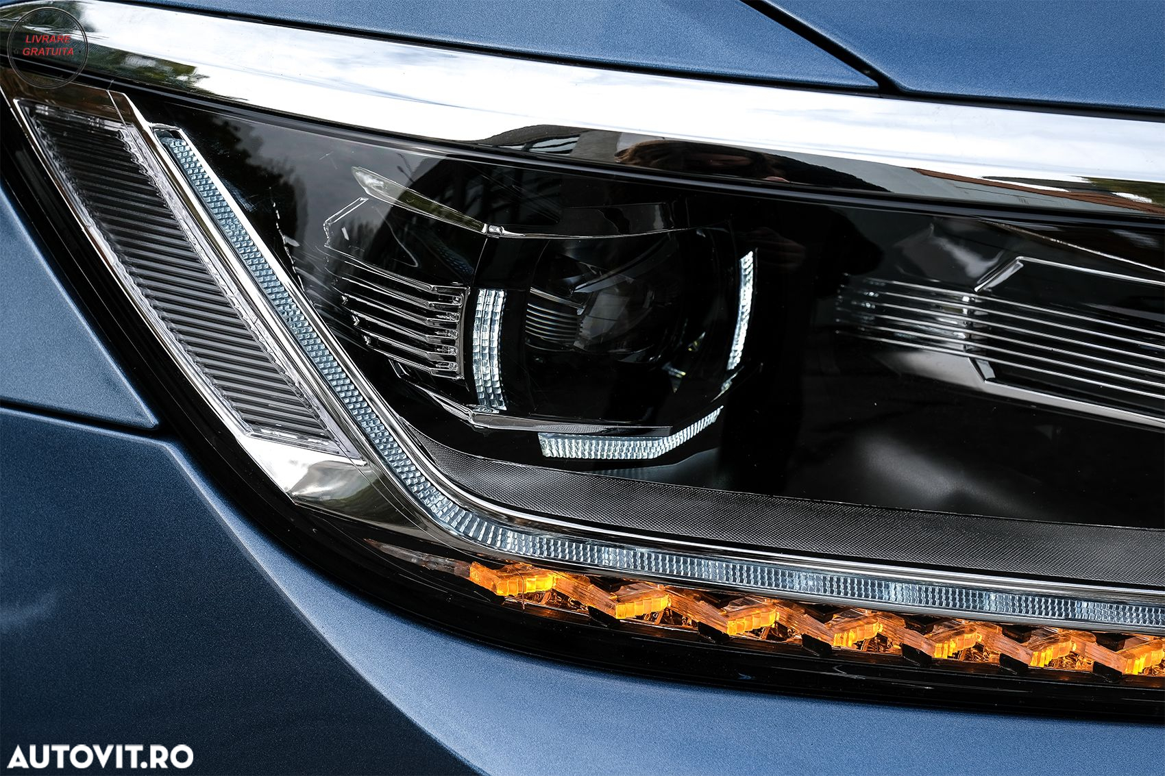 Faruri Full LED Dinamic VW Passat B8 3G (2014-2019) Matrix Look- livrare gratuita - 20