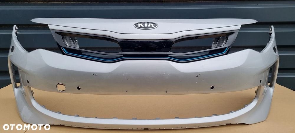 KIA OPTIMA IV HYBRYDA 2018- Zderzak przód oryginał MB252 - 2