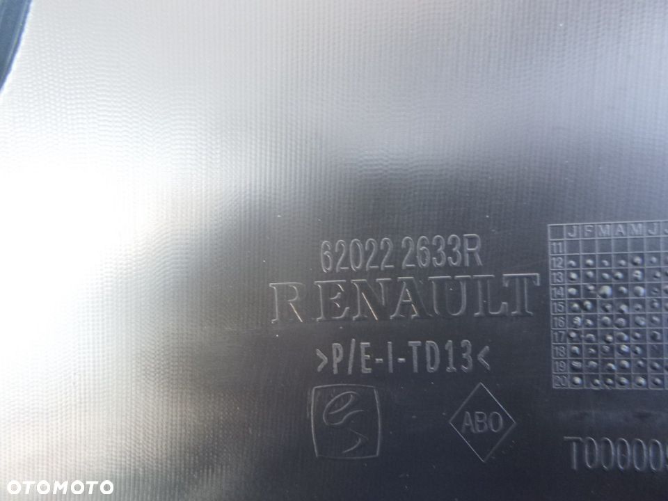 dacia dokker stepway zderzak przód nowy oryginał przedni - 3