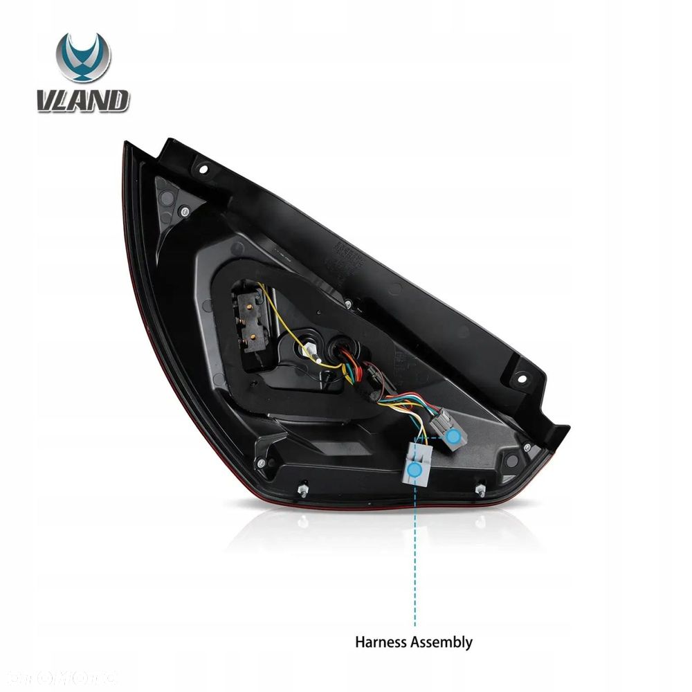 Lampy tyl kpl Full Led Dynamiczne Ford Fiesta VII 7 mk7 2008-2018 Lift z24 - 16