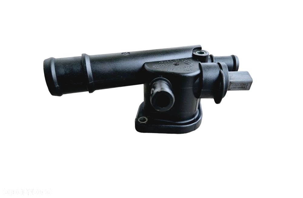 OBUDOWA TERMOSTATU KRÓCIEC WODY VW AUDI SEAT SKODA 1.9 TDI 038121132D - 4