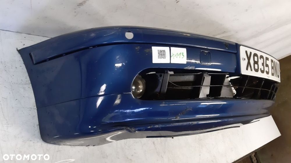 + ZDERZAK PRZÓD PRZEDNI BMW E39 5 SERIA LIFT FL PDC CZUJNIKI NIEBIESKI HALOGENY - 3