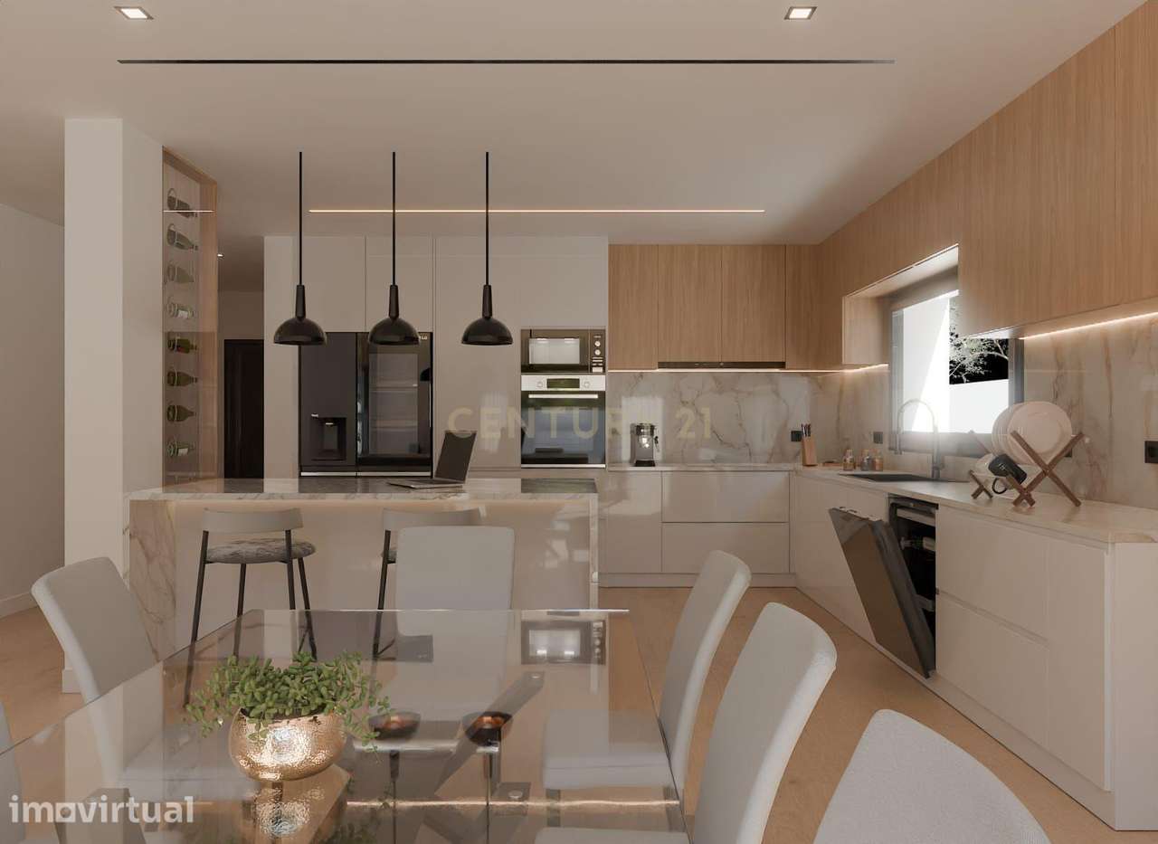 Moradia T4 Nova Moderna com Jardim e Garagem | Meia Via - Grande imagem: 5/30