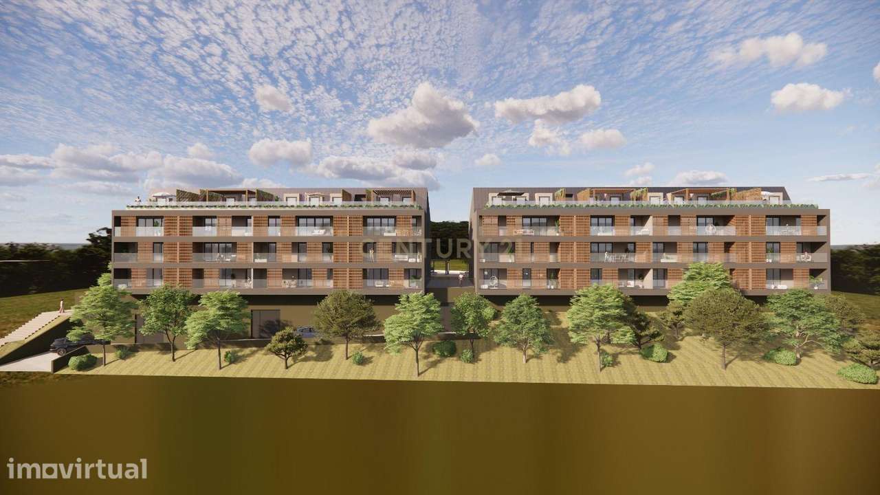 T3 em Lançamento | Condomínio com Piscina e Vista panoramica para a Ci - Grande imagem: 3/9