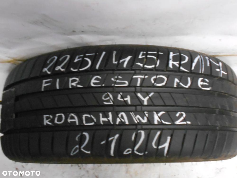 OPONA POJEDYNKA 225/45R17 FIRESTONE ROADHAWK 2  DOT  2124 8.8MM - 1