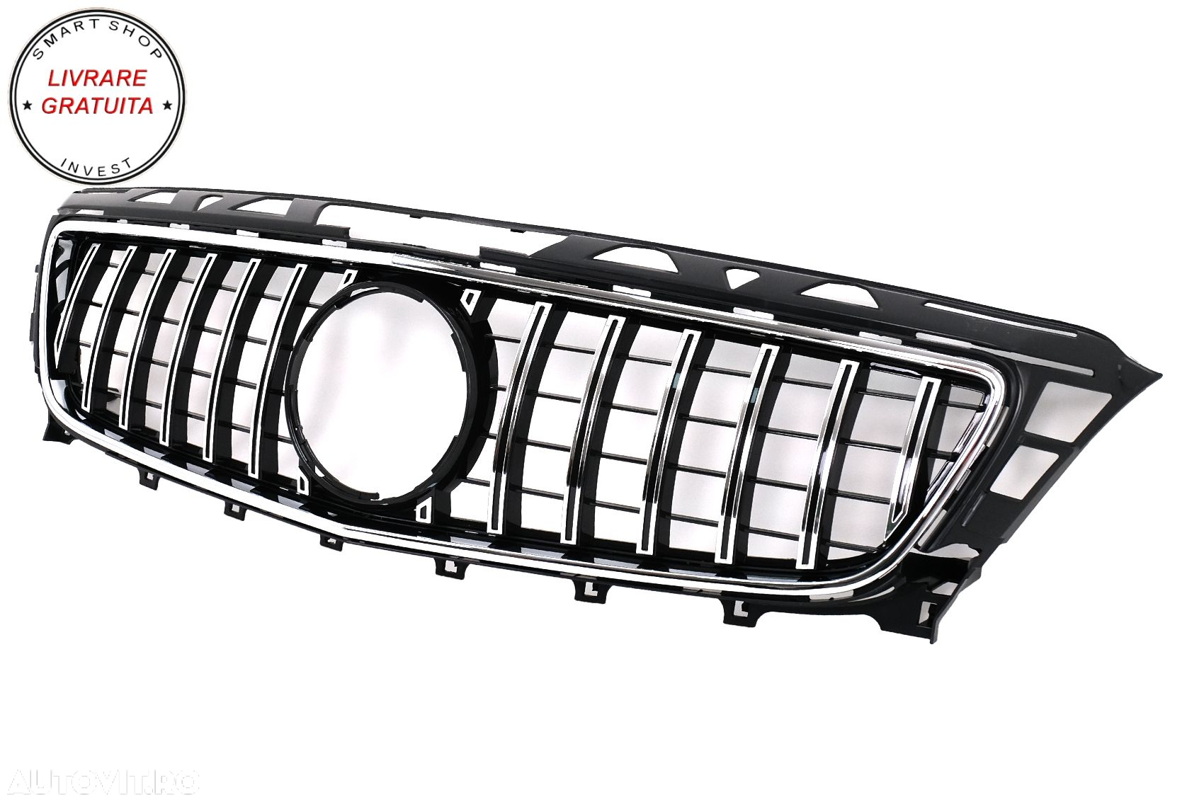 Grila Centrala Mercedes CLS W218 C118 (2011-2014) X218 Shooting Brake (2012-2014) - livrare gratuita - 2