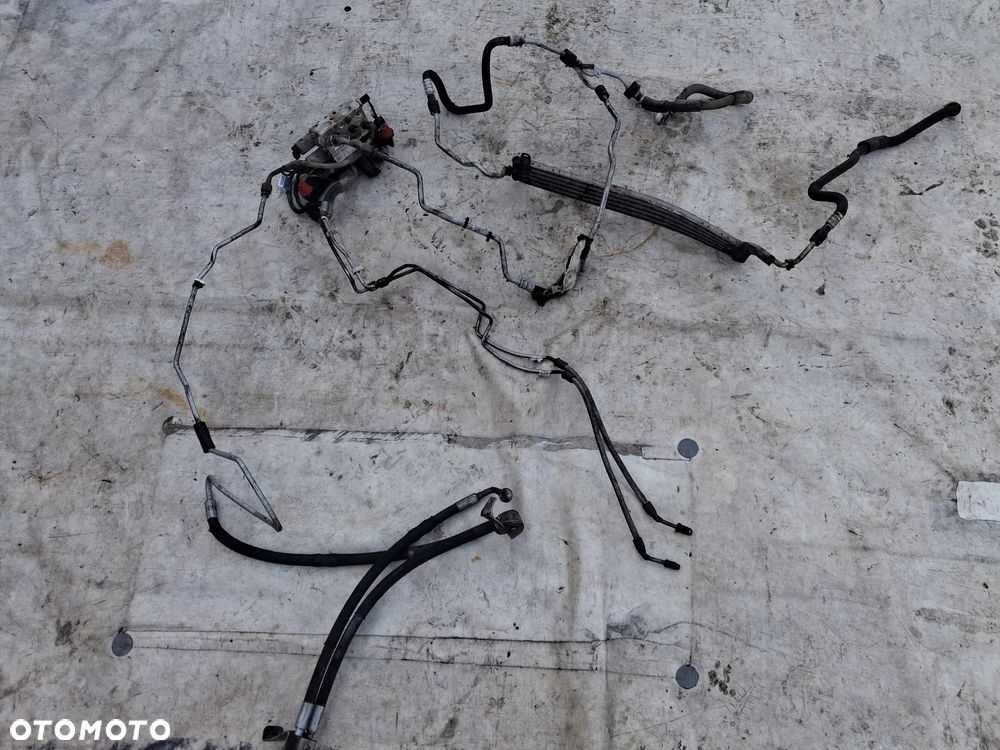 Przewody wspomagania BMW E60 Dynamic Drive 23498211 przewody pompy chłodnica układu wspomagania przewód zawieszenia aktywnego Aktiv - 1