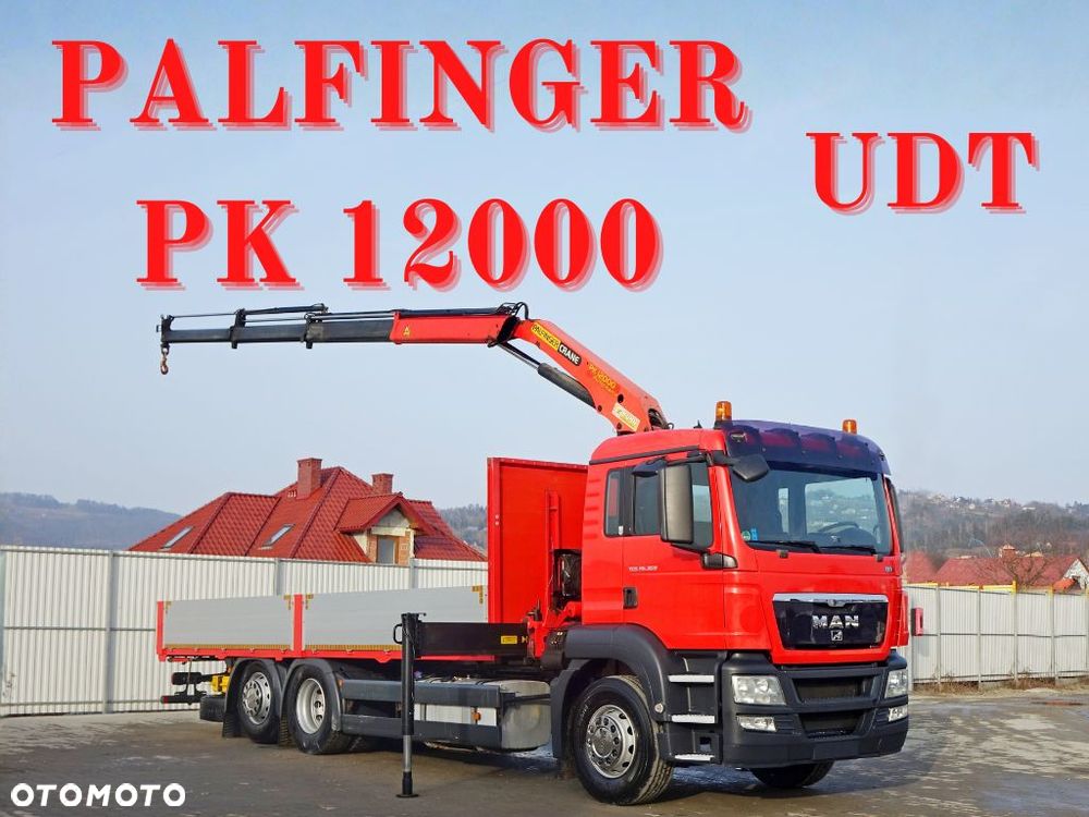 MAN TGS 26.360 * SKRZYNIA 7,10 m + PK 12000 + PILOT * STAN BDB - 1