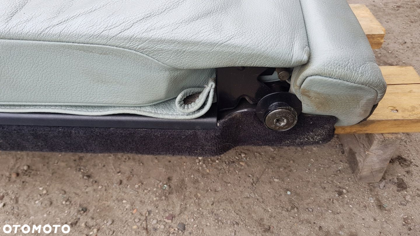 BMW 5 E39 FOTEL KANAPA TYŁ FOTELE SKÓRZANE KOMBI - 9