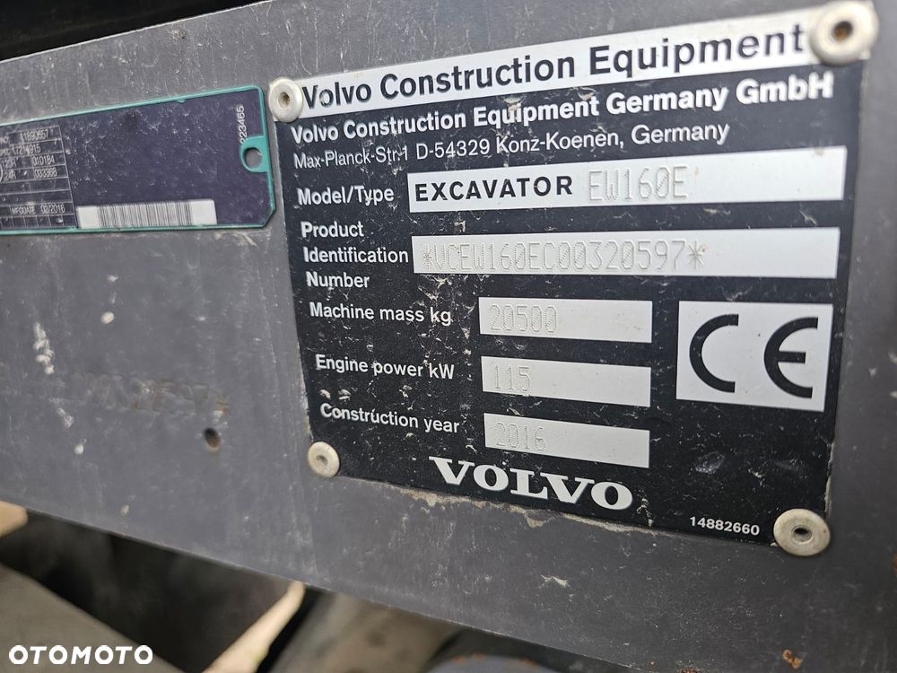 Volvo EW160E, EW 160 E, EW160 / ewr150 ewr170 ew140 ew180 - 24