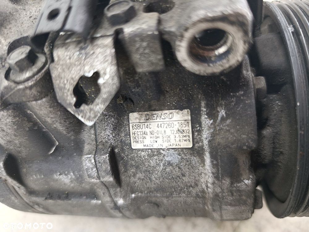 POMPA, SPRĘŻARKA KLIMATYZACJI BMW 1 E87 447260-1851 6987862 DENSO 2.0 - 7