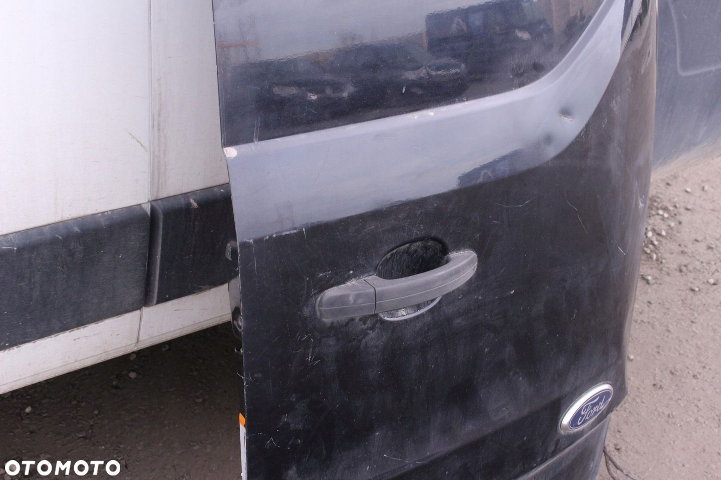 Drzwi Prawy Tył Skrzydełko Kompletne Ford Transit Custom - 10