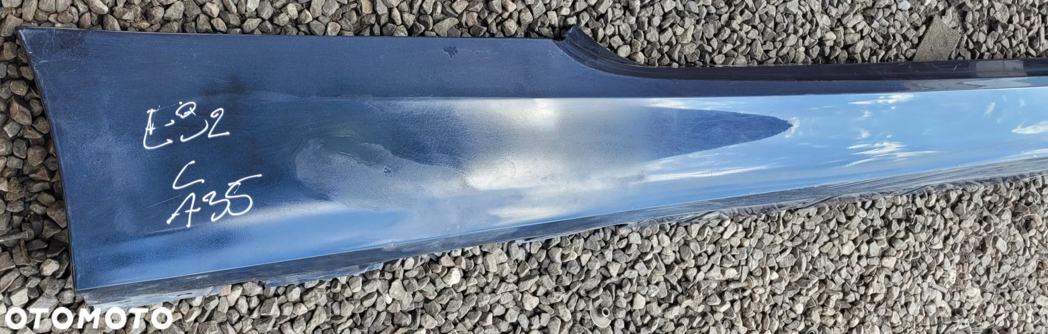 LISTWA NAKŁADKA PROGOWA PRAWA BMW E92 E93 A35 MONACOBLAU - 2