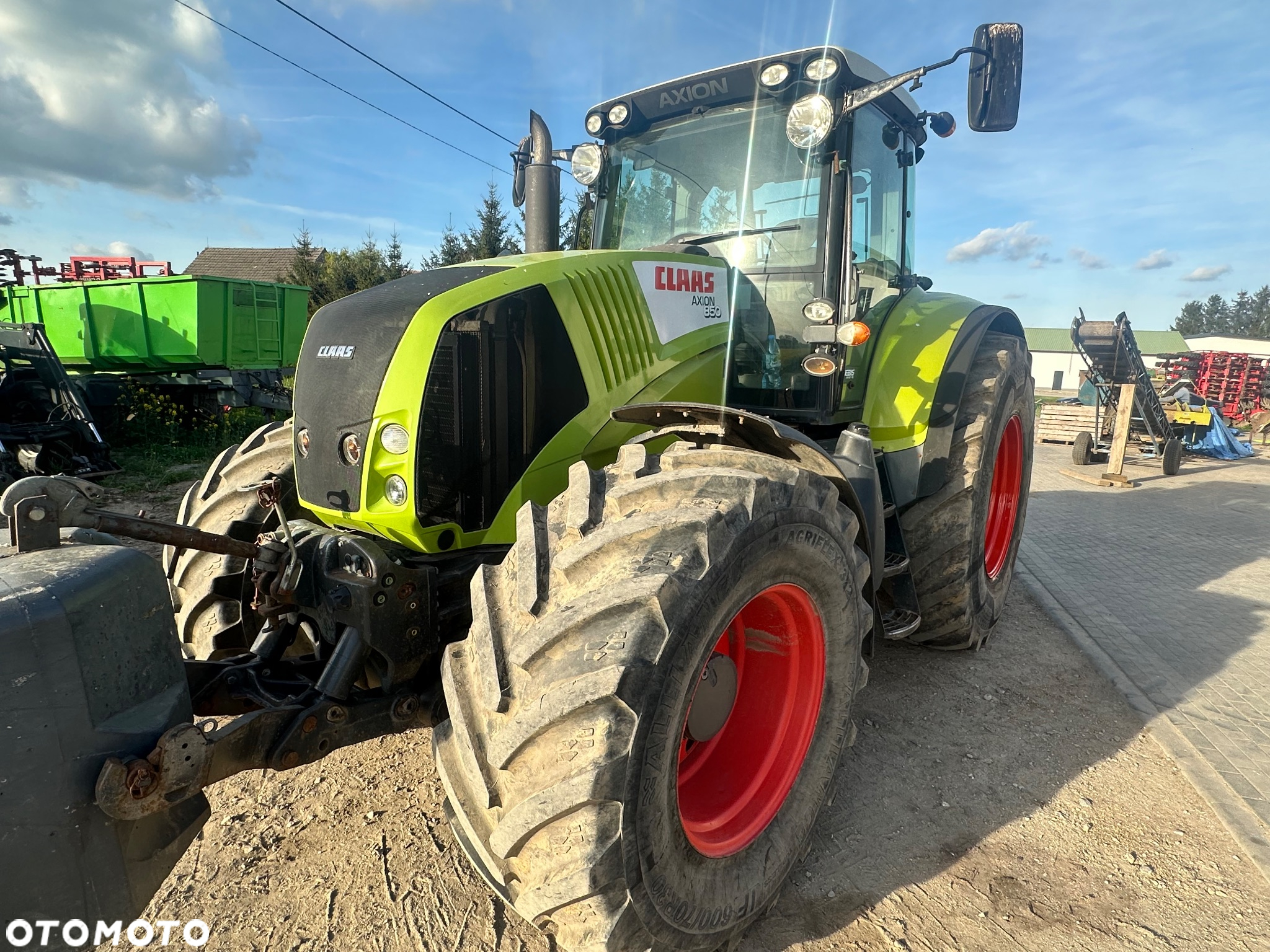 Claas AXION 850 cebis gps rtk 2 cm - 3