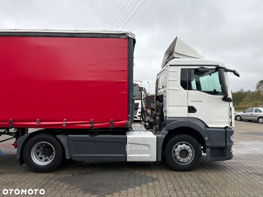 MAN TGS 18.400 / NOWY MODEL / ZESTAW / Z NACZEPĄ DWU OSIOWĄ / WIELTON NS-2 / SERWISOWANY / DO NAUKI JAZDY / AUTO-SZKOŁA / 360 / 500 - 11