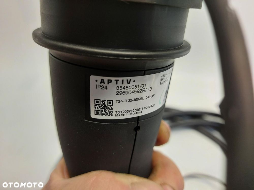 RENAULT Scenic E-Tech V 5 Kabel przewód ładowania 480V 296904592R - 3