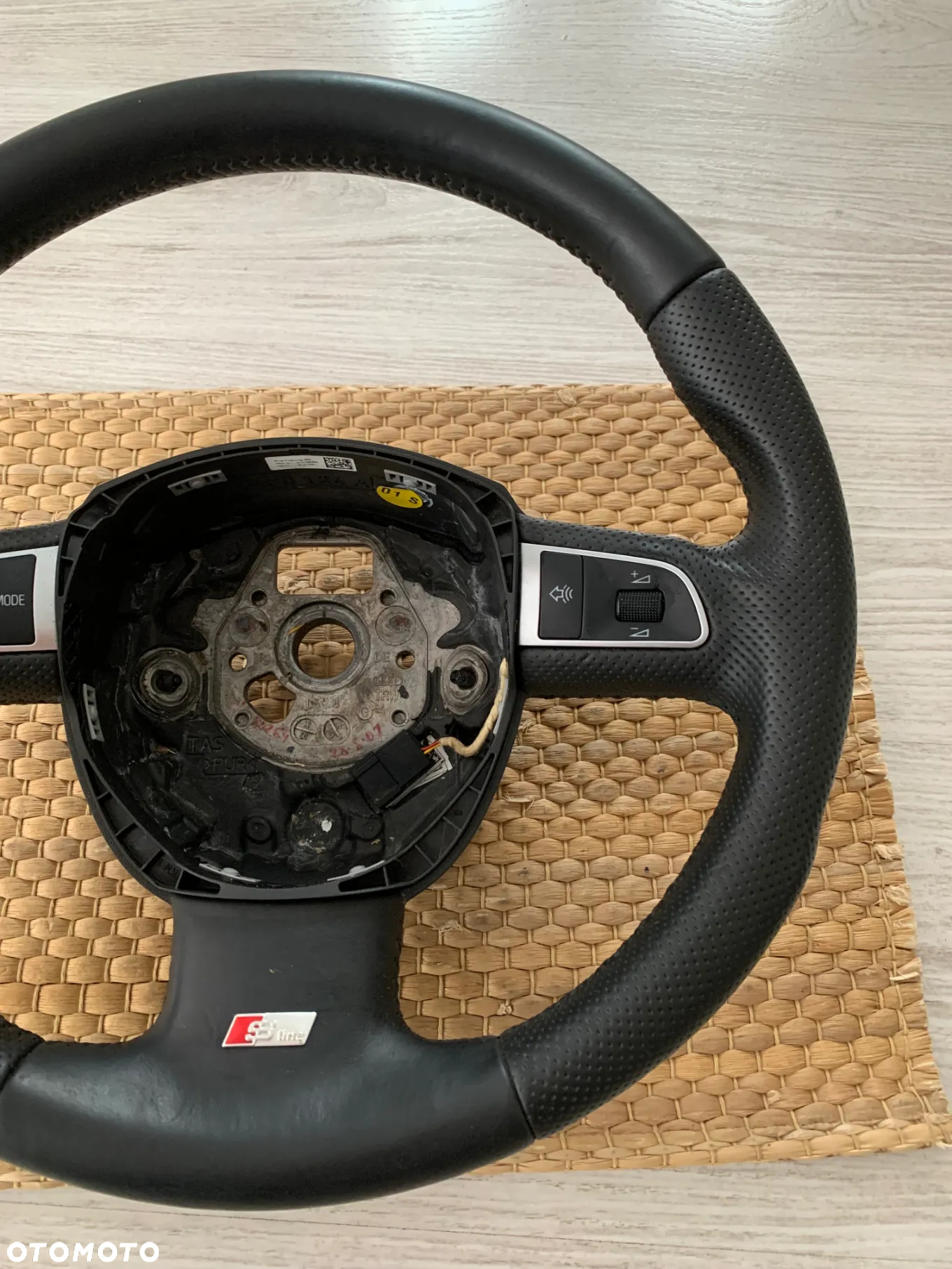 KIEROWNICA SKÓRA MULTI MULTIFUNKCJA AUDI A4 B8 A5 8T 8T0419091A - 3