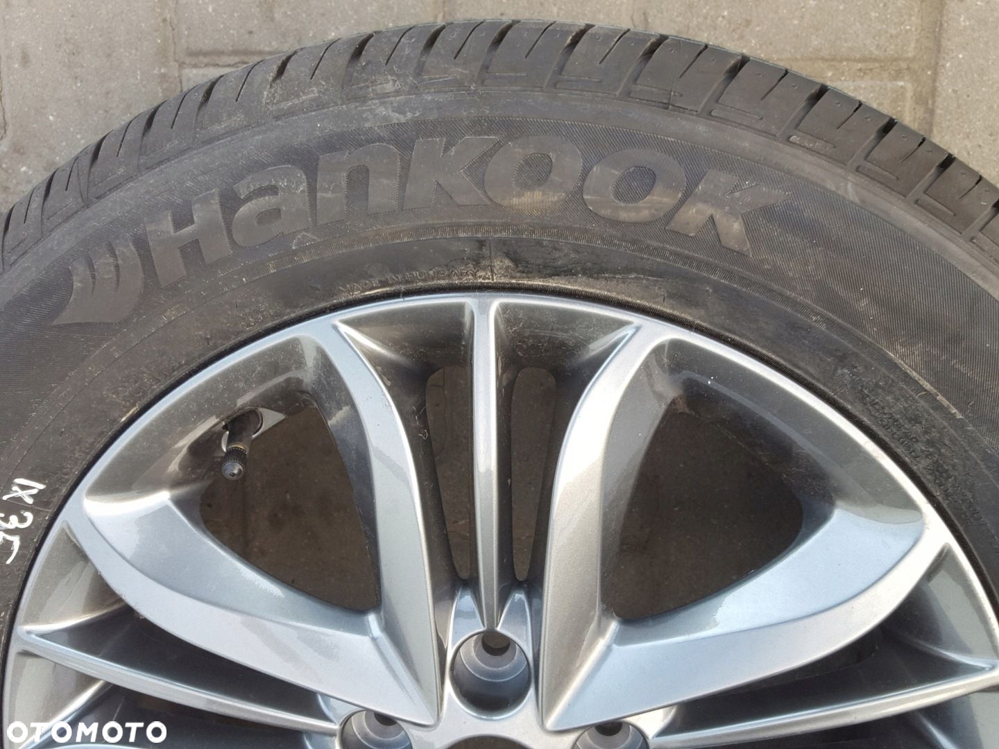 HYUNDAI ix35 FELGA ALUMINIOWA 17 5X114,3 52910-2Y650 KOŁO ZAPASOWE - 5