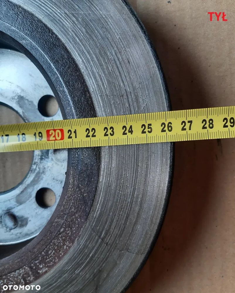 Zafira B tarcz tarcze przednie przód tylne tył PARA ! 1,9CDTI Opel - 4