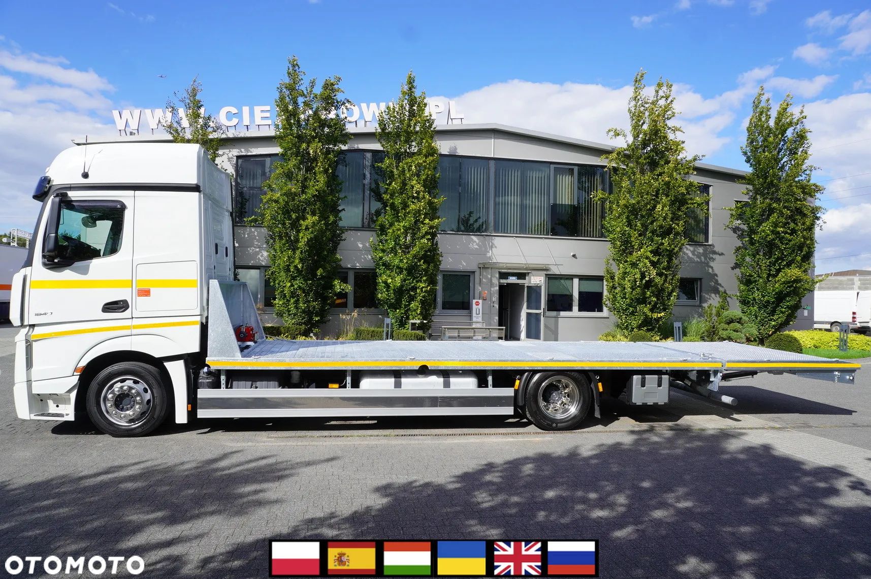 Mercedes-Benz Actros 1840 / NOWA ocynkowana laweta 9,2 m / kab. sypialna - 1