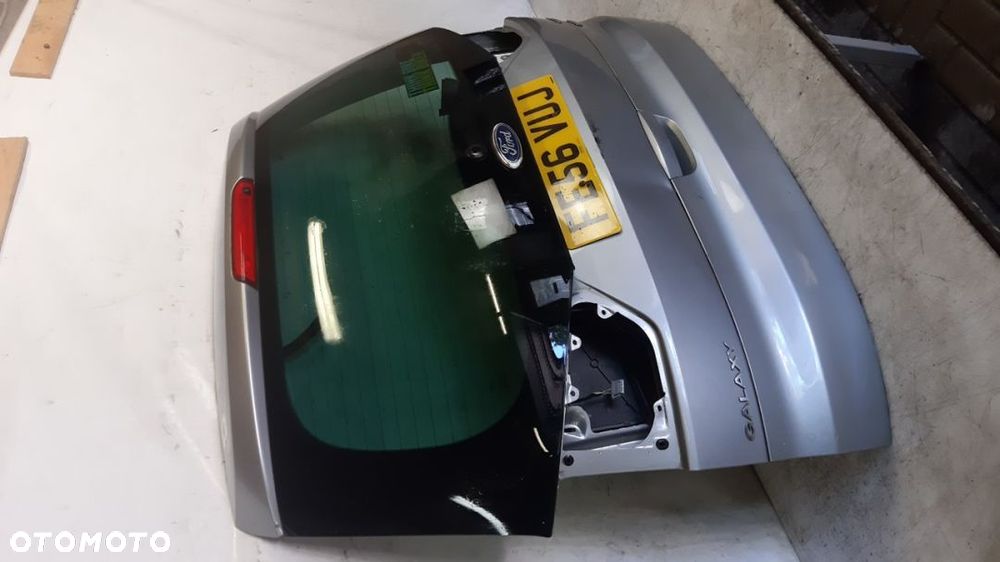 / KLAPA TYŁ TYLNA BAGAŻNIKA DO FORD GALAXY MK2 III SREBRNA 66 WGNIOT !!! - 4