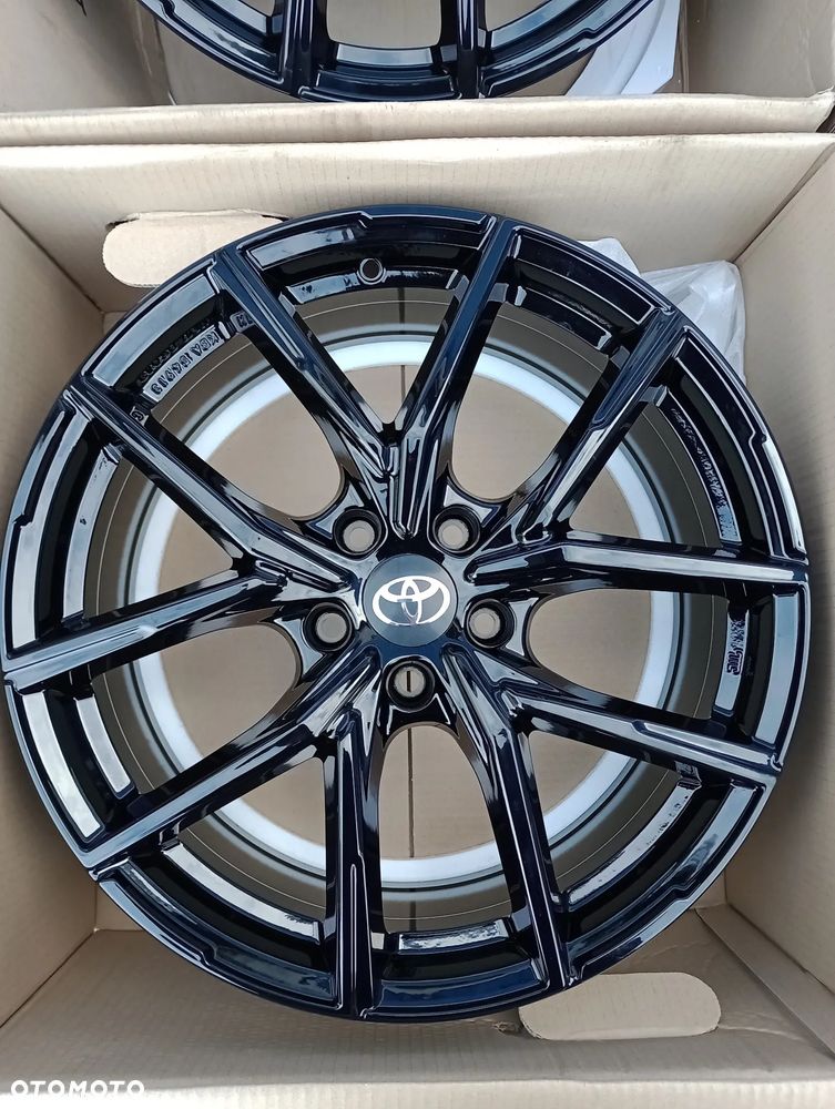 NOWE FELGI ALUMINIOWE 5x114 R19 8J ET40 TOYOTA AURIS AVENSIS CAMRY C-HR COROLLA PRIUS RAV4 VERSO YARIS - 5