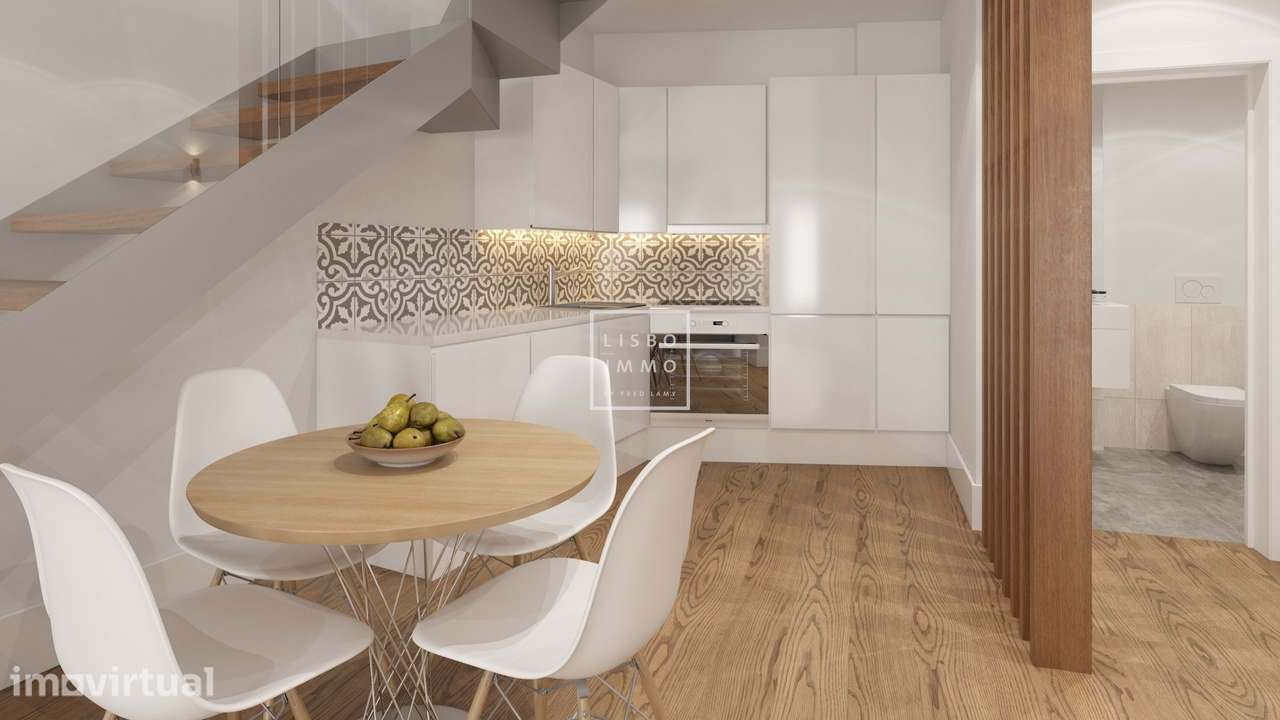 Townhouse, 74,45m2, terraço 35,58m2, completamente reformado, centro h - Grande imagem: 3/41
