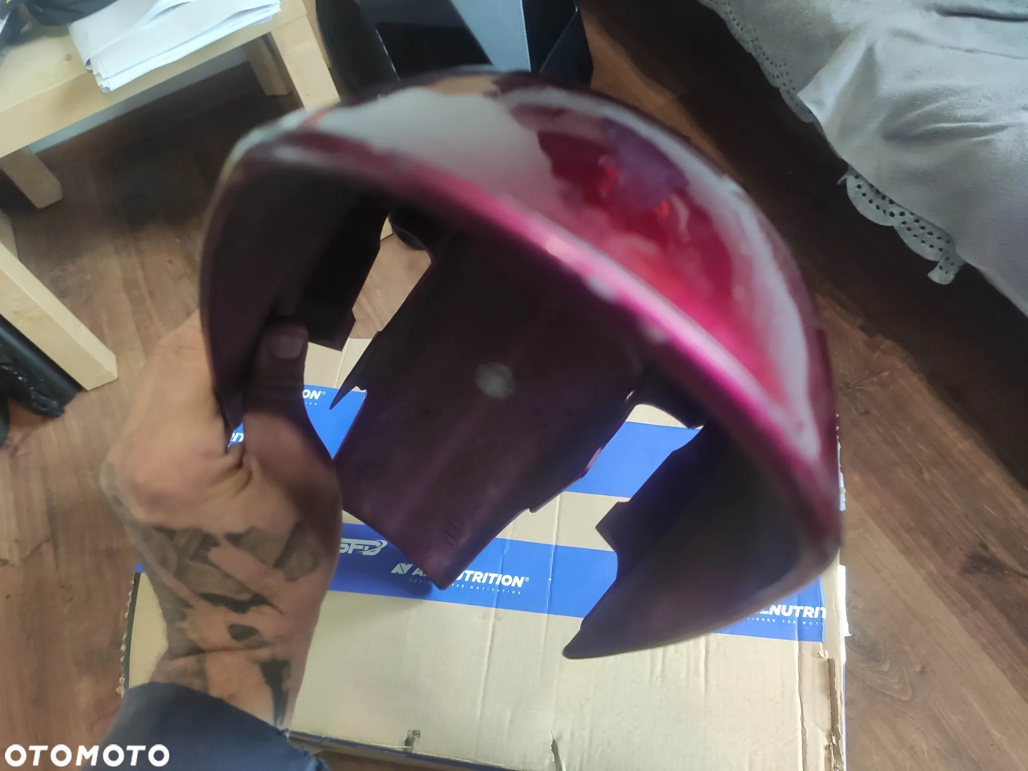 EU Błotnik Przód Honda Pan European ST1100 ST 1100 Bordowy w kolor - 5