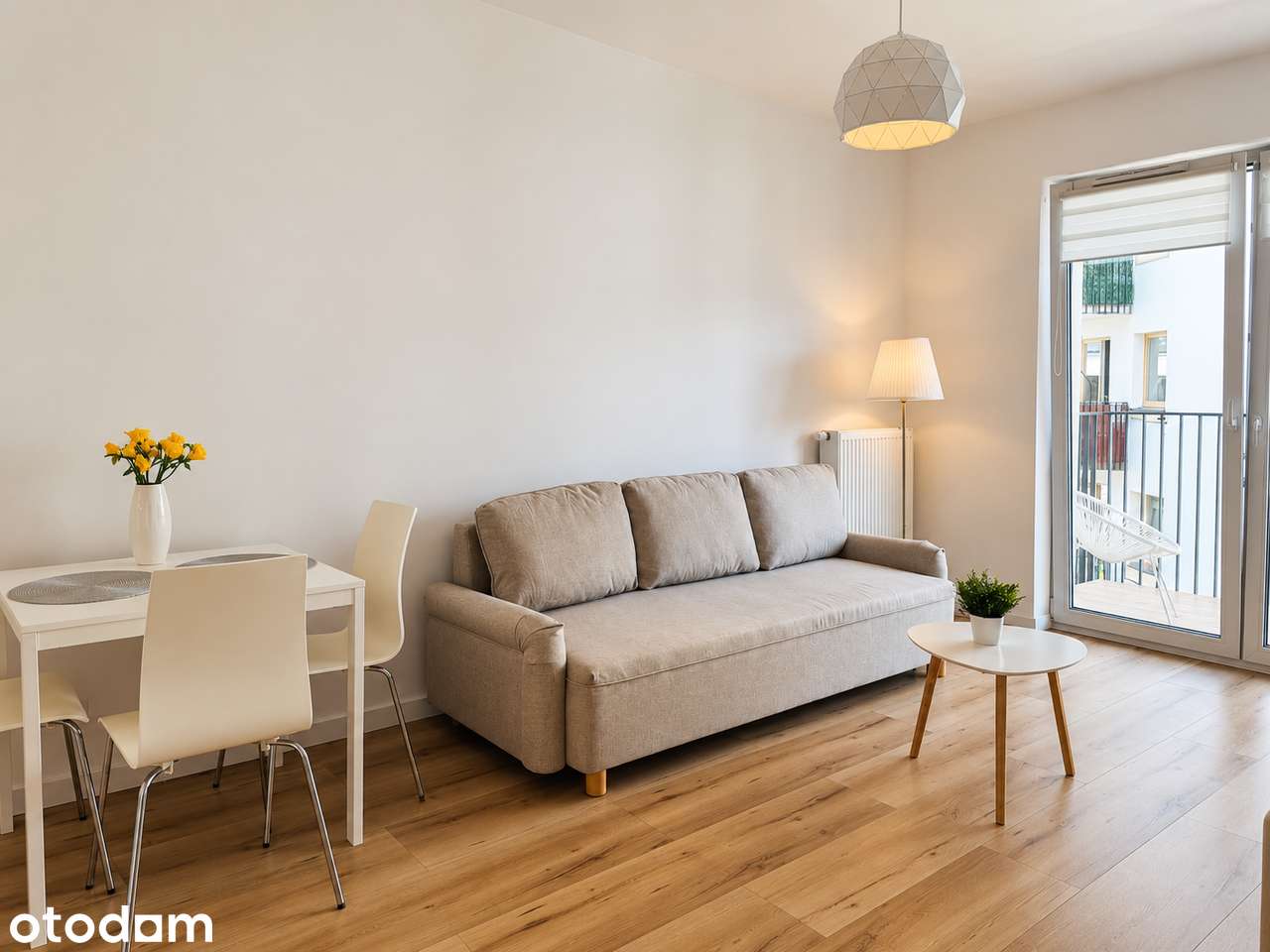 Nowoczesny apartament z balkonem | Wola Skwer | 42 m²