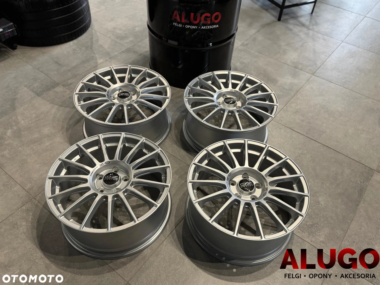 Alufelgi OZ 17 cali 5x112 Felgi Audi Bmw Mercedes Seat Skoda Volkswagen - 4