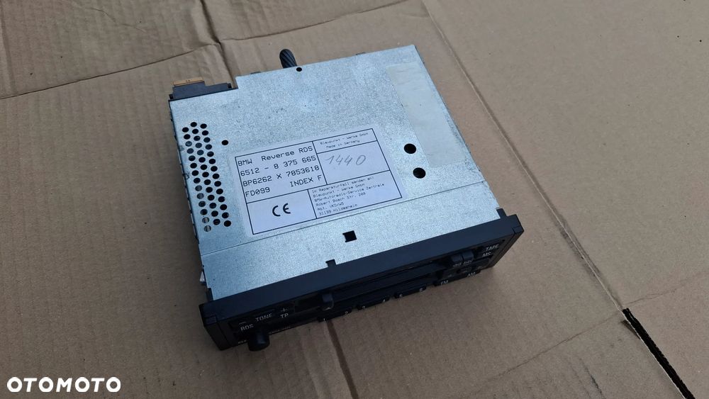BMW E30 E36 E34 RADIO BMW RESERVE RDS - 2