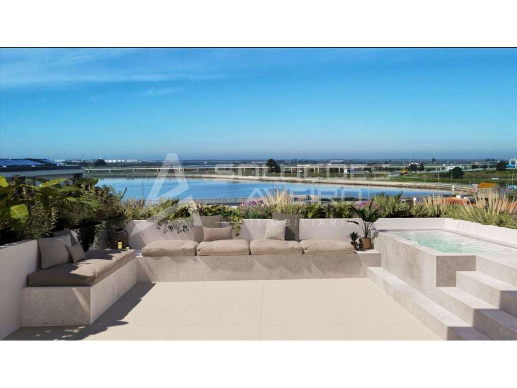 Apartamento T3 Penthouse no Alboi com Terraço e Vistas Ria de Aveiro! - Grande imagem: 4/9