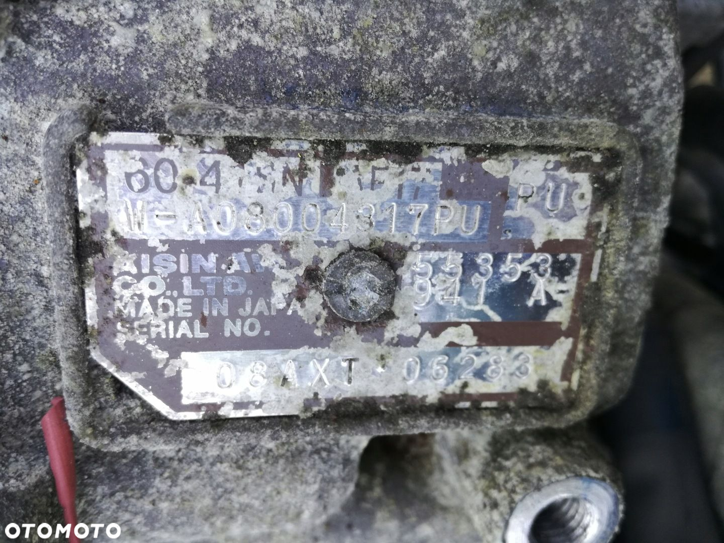 Opel Astra H skrzynia biegów 60-41SN AF17 Automat 1.8 Benzyna 140KM 2008r - 6