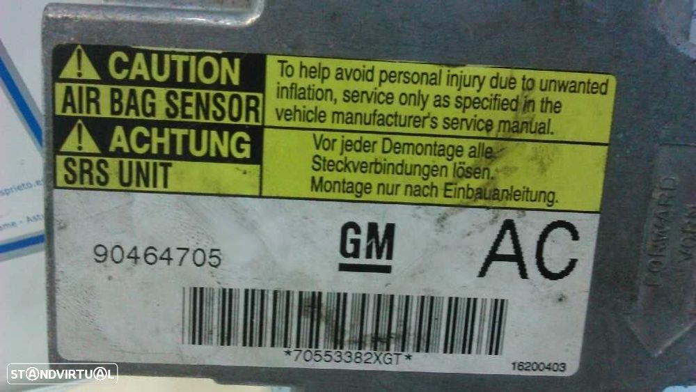 CENTRALINA AIRBAG OPEL VECTRA B 1995 - 4