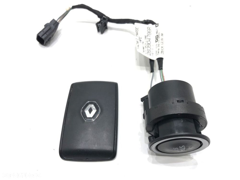 KLUCZYK PILOT KARTA PRZYCISK START STOP - 146.00 PLN - RENAULT KADJAR (HA_, HL_) 2015 - 2022 1.6 dCi - 1