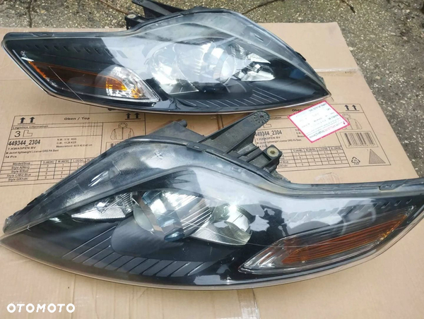 lampy przednie ksenon ford mondeo mk4 lift czarny środek