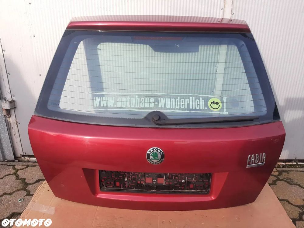 Fabia I klapa tylna tył HB kolor: 9892 Skoda - 1