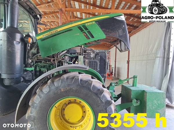 John Deere 7250 R - TLS - 5355 h - 2016 ROK - ORYGINALNE OPONY