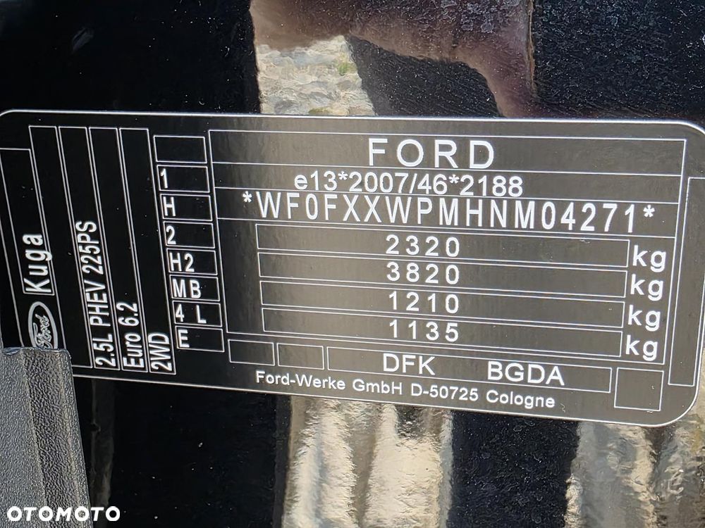 Ford Kuga 2.5P PHEV FWD Titanium X - 35