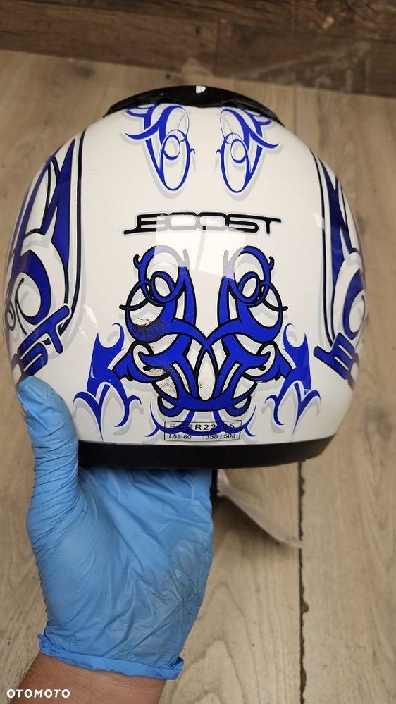 Kask Motocyklowy BOOST Rozmiar L (59-60) Cross / Enduro - 10