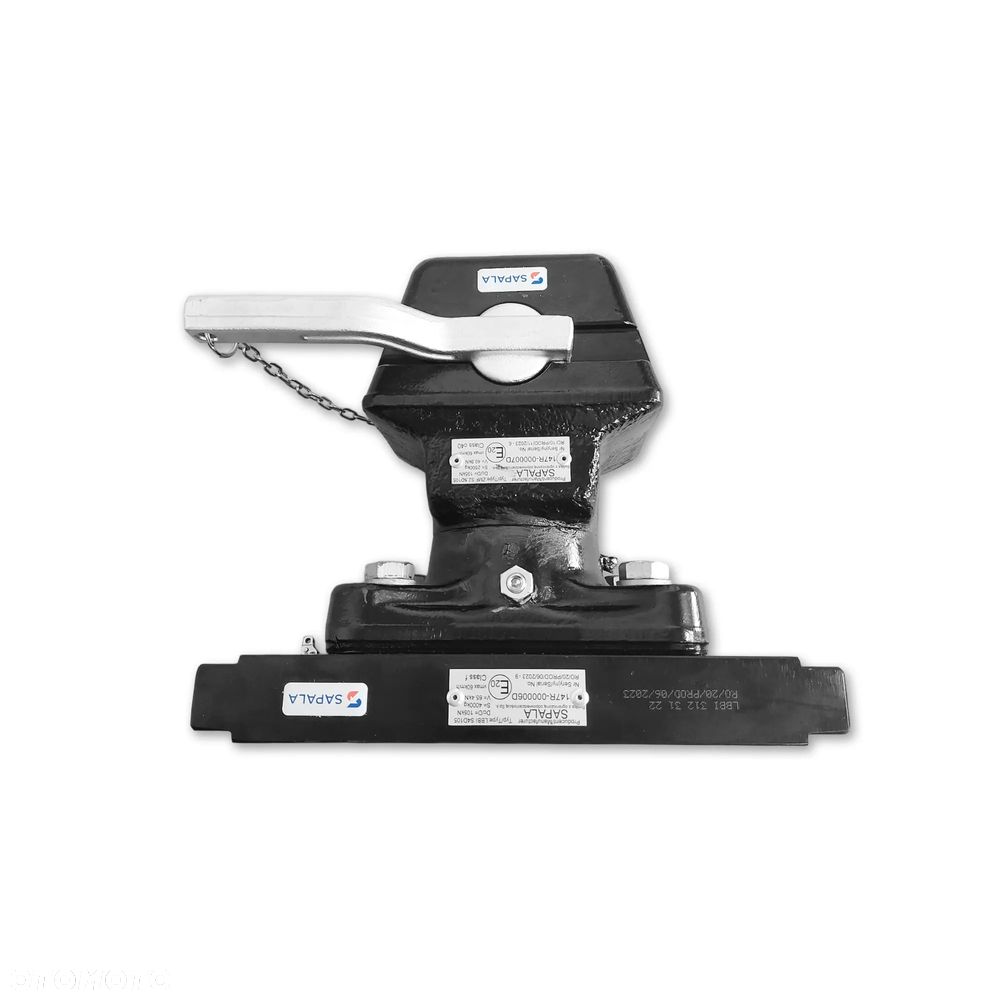 Zaczep manualny ZMF SAPALA z płytą adaptacyjną MANUAL - 6