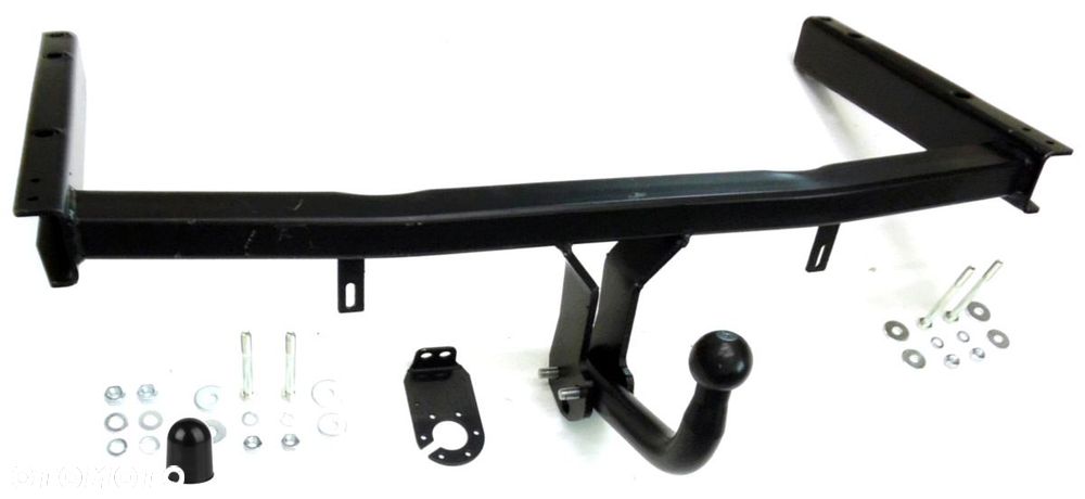 HAK HOLOWNICZY Audi A4 B6 B7 sedan 4d Avant kombi Zaczep Kulowy - 2